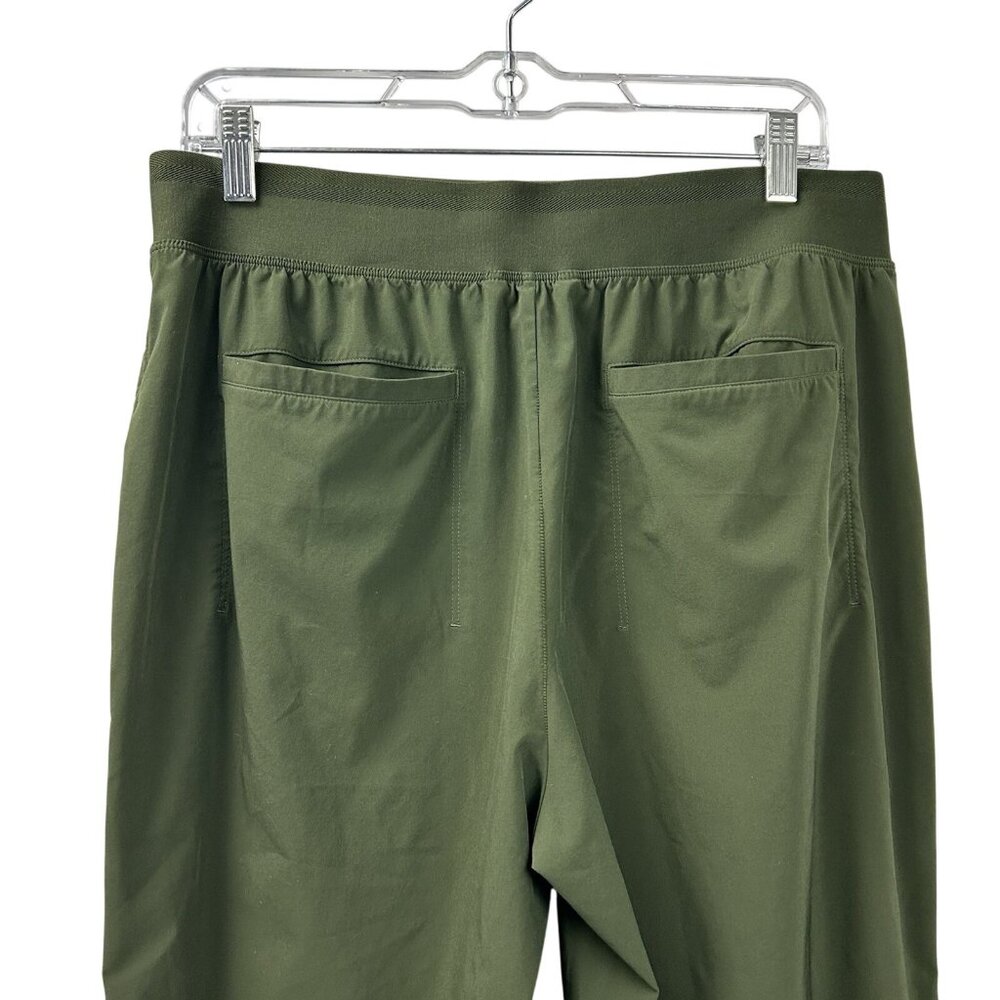 Athleta Women’s 12 Brooklyn Heights High Rise Jogger Aspen Green Featherweight - Picture 15 of 16